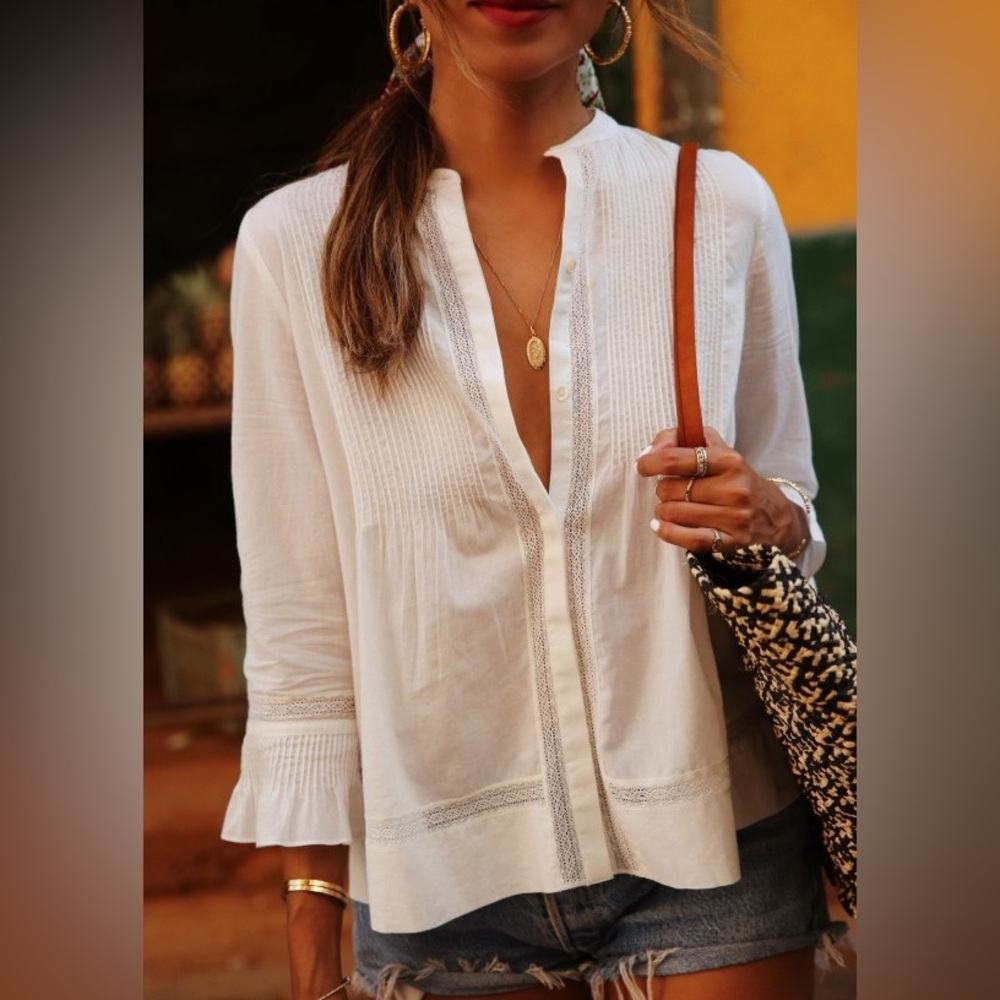 Sezane Anita Blouse Size 36